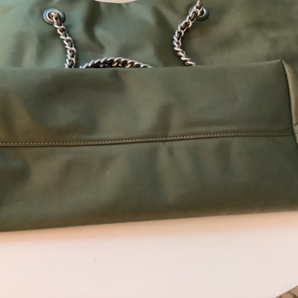 Tory Burch Women's Ella Chain Tote, Olive Green - Picture 9 of 10